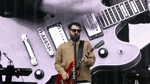 PA Media Liam Fray from the Courteeners