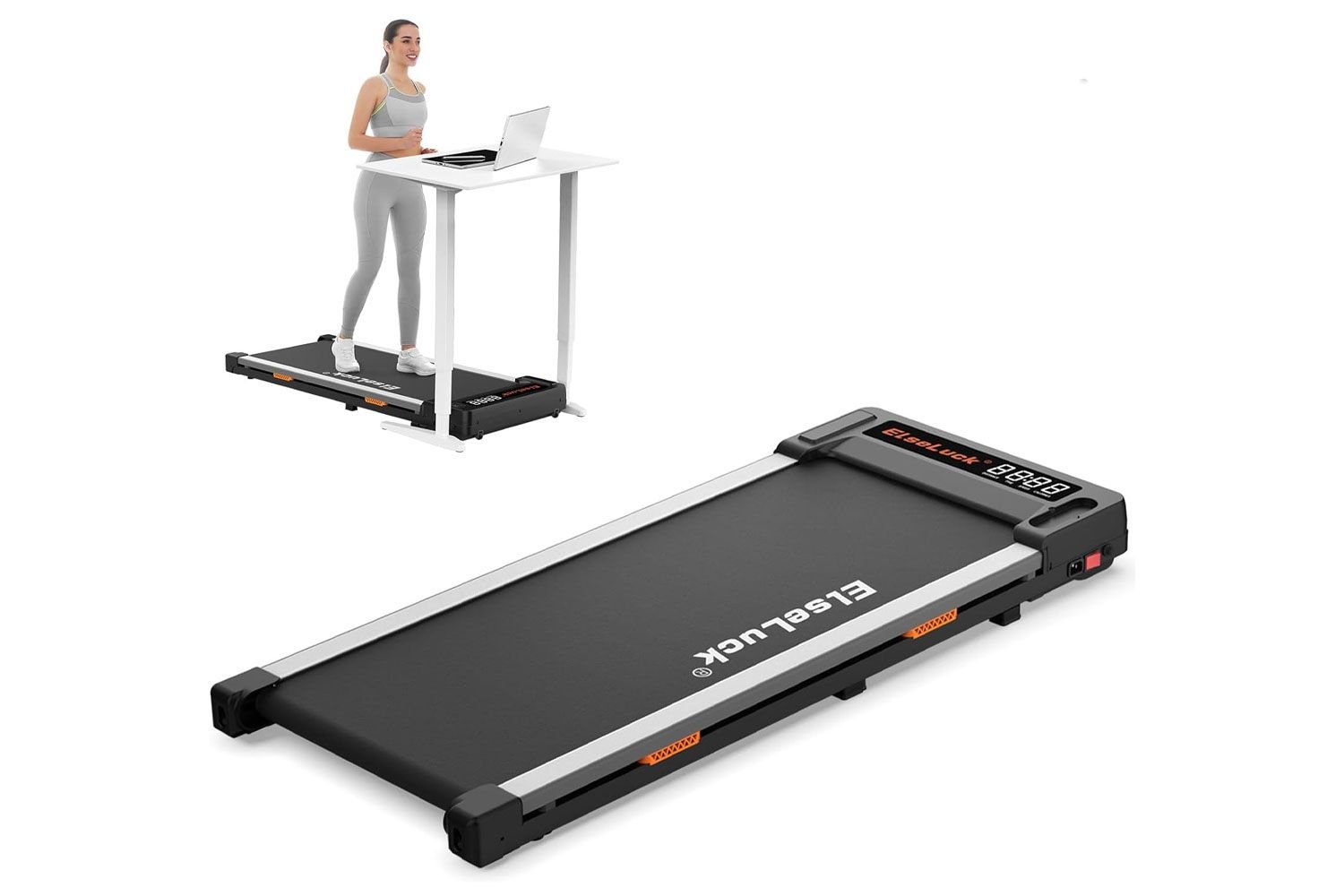 Elseluck Walking Pad Under Desk Treadmill