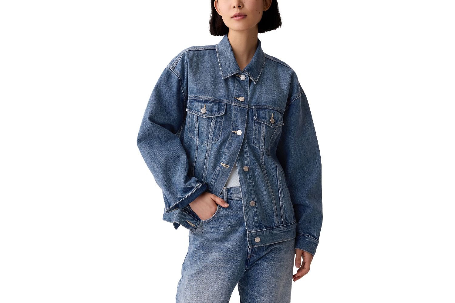 The Gap Oversized Icon Denim Jacket