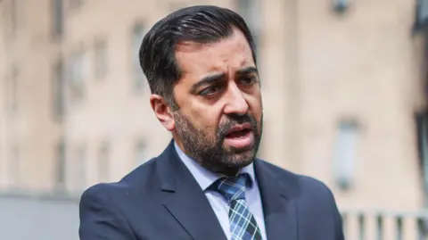 BBC Former first minister Humza Yousaf