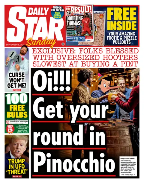 Daily Star front page