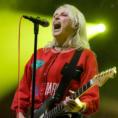 Getty Images Emily Armstrong performs with Dead Sara