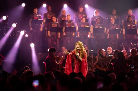 Andy Paradise / BBC Florence + The Machine plays at the BBC Proms